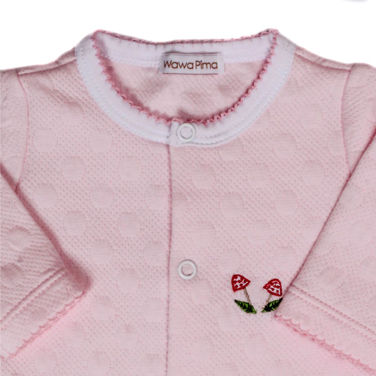 WAWA PIMA - PIJAMA BEBE NIÑA JACQUARD HONGUITO