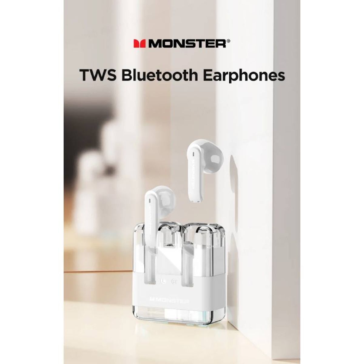 MONSTER - Auriculares Inalambricos Gaming Monster XKT12