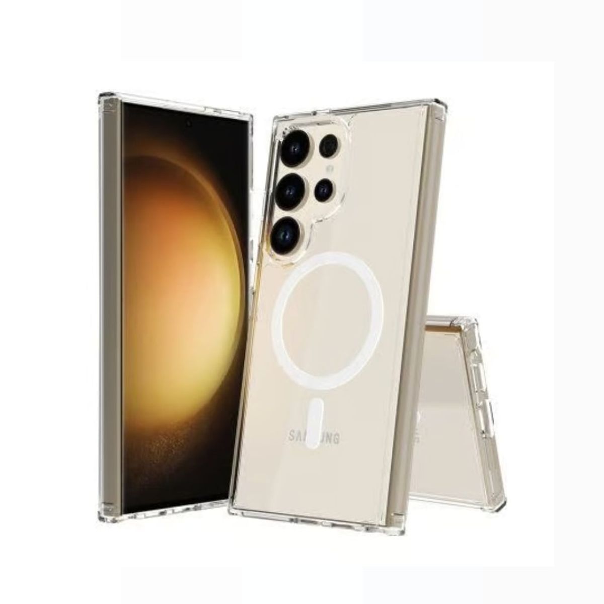 CASE - Case Con Magsafe Transparente Para Samsung S24 Ultra