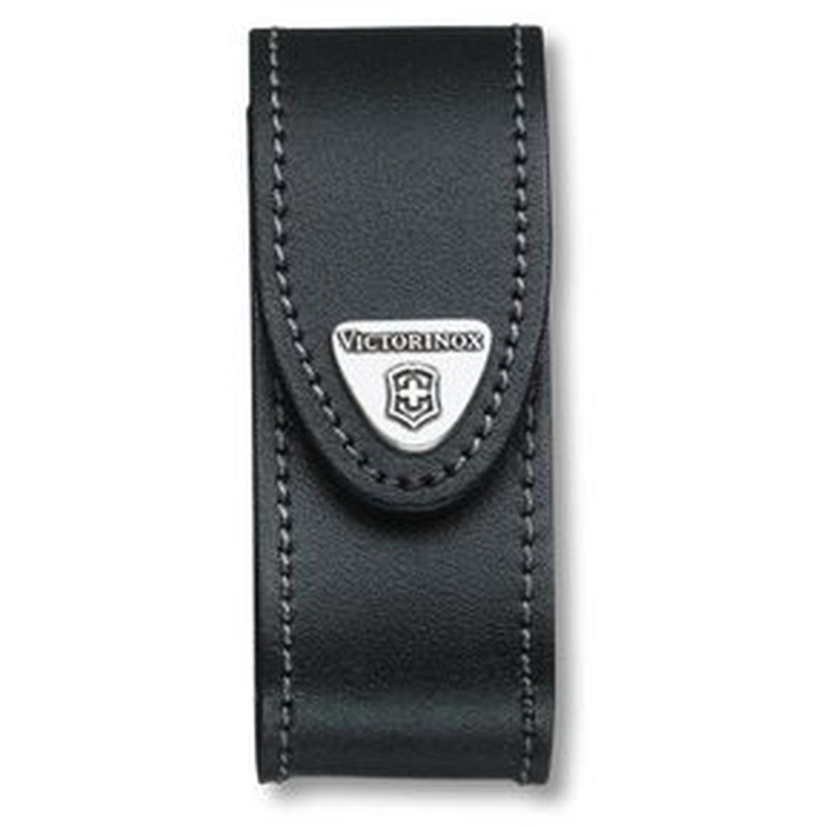 VICTORINOX - Estuche de Cuero Porta Navaja para Cinturón Victorinox 4052031- Negro