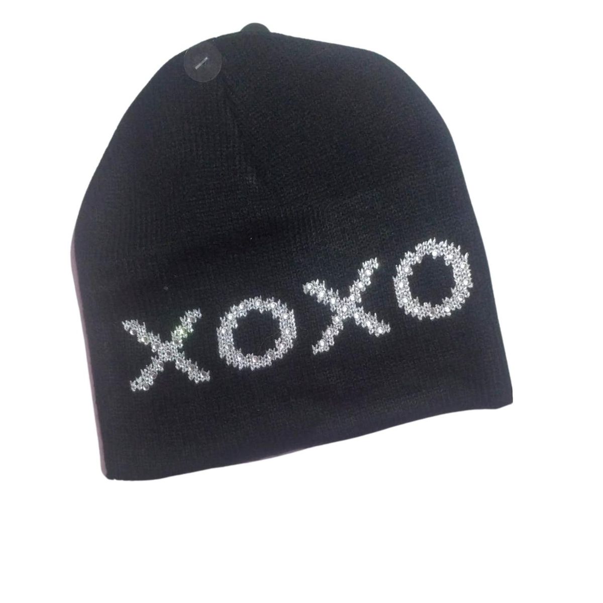 GENERICO - Gorro tipo Chullo Beanie XOXO - Negro