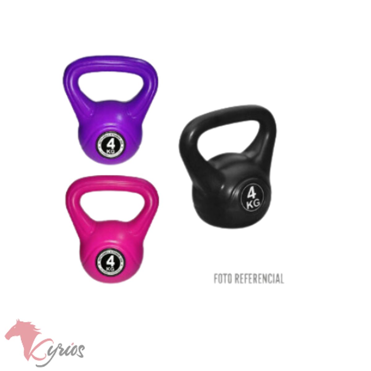 NACIONAL - Pesa Rusa 4 Kilos Nacional PVC