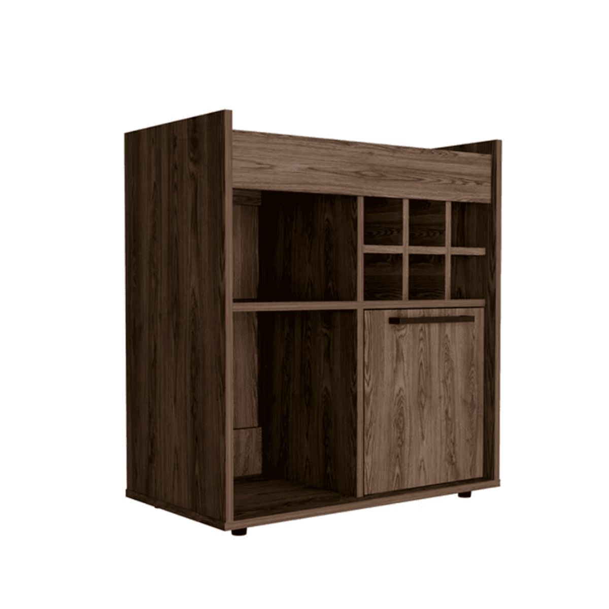 NACION MUEBLES - BAR ALEXIS COLOR ROJO AMAZONICO NM