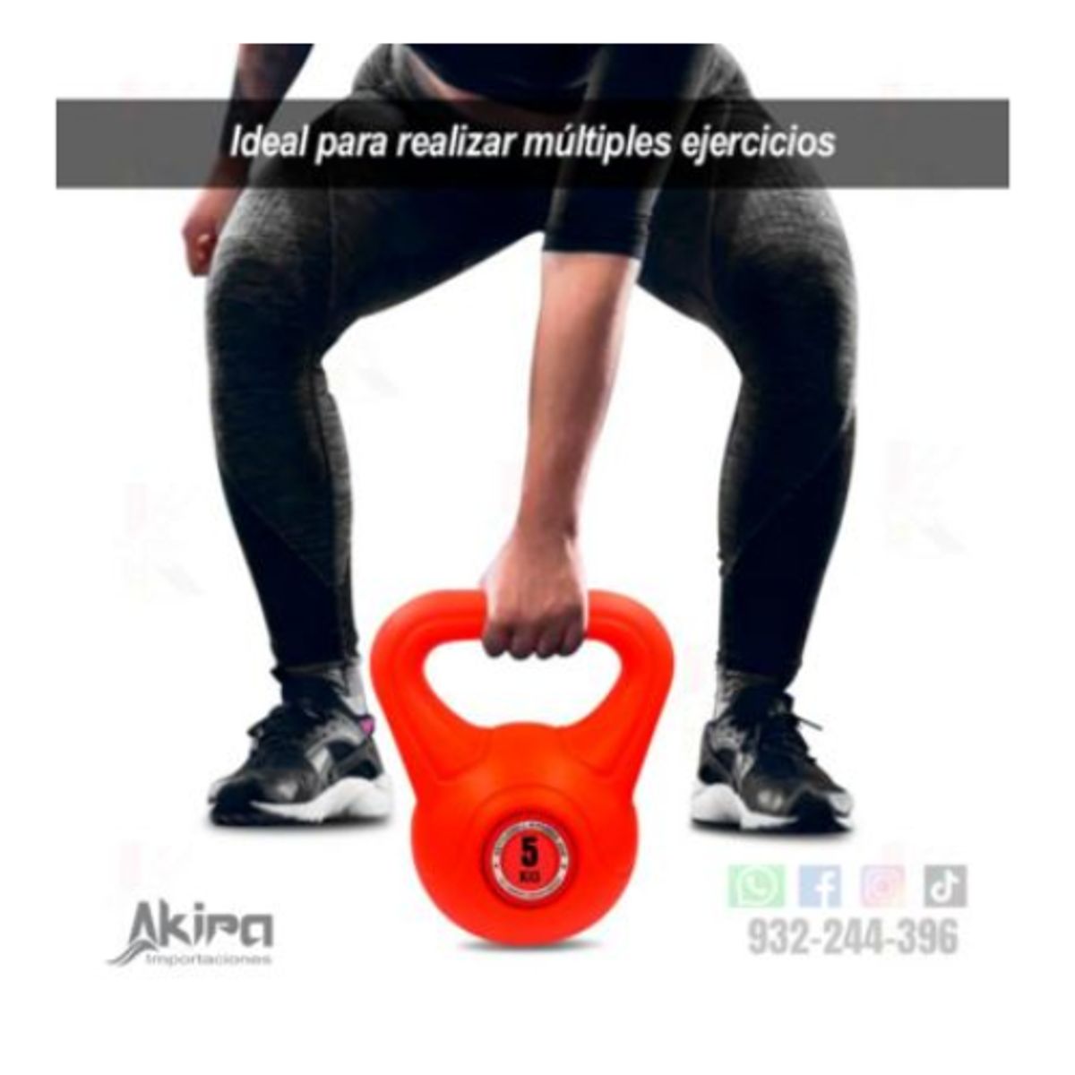 NACIONAL - Pesa Rusa 5 Kilos Nacional PVC