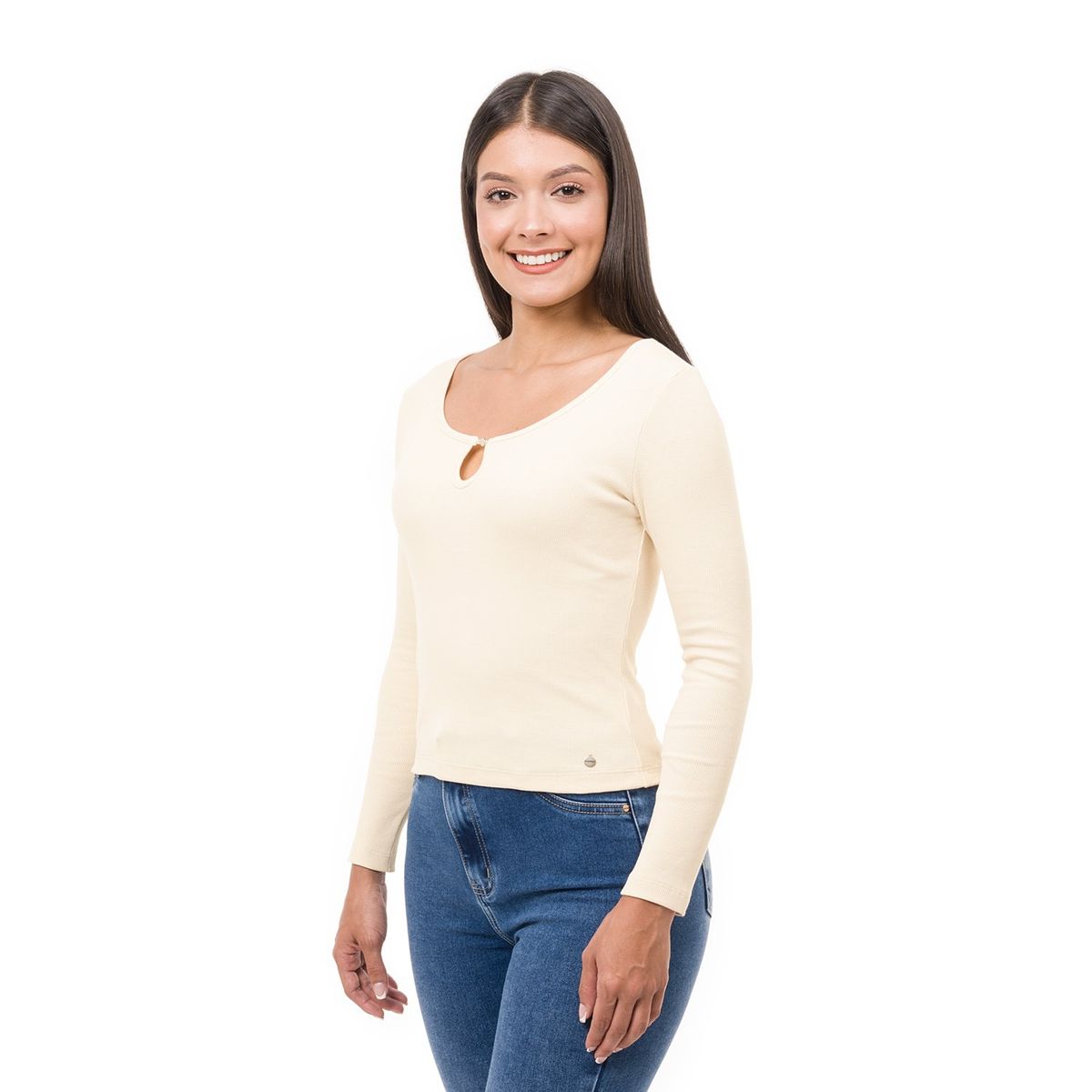 PIONIER - Polo Moda Rib Lycrado Mujer Kalheni-S Pionier