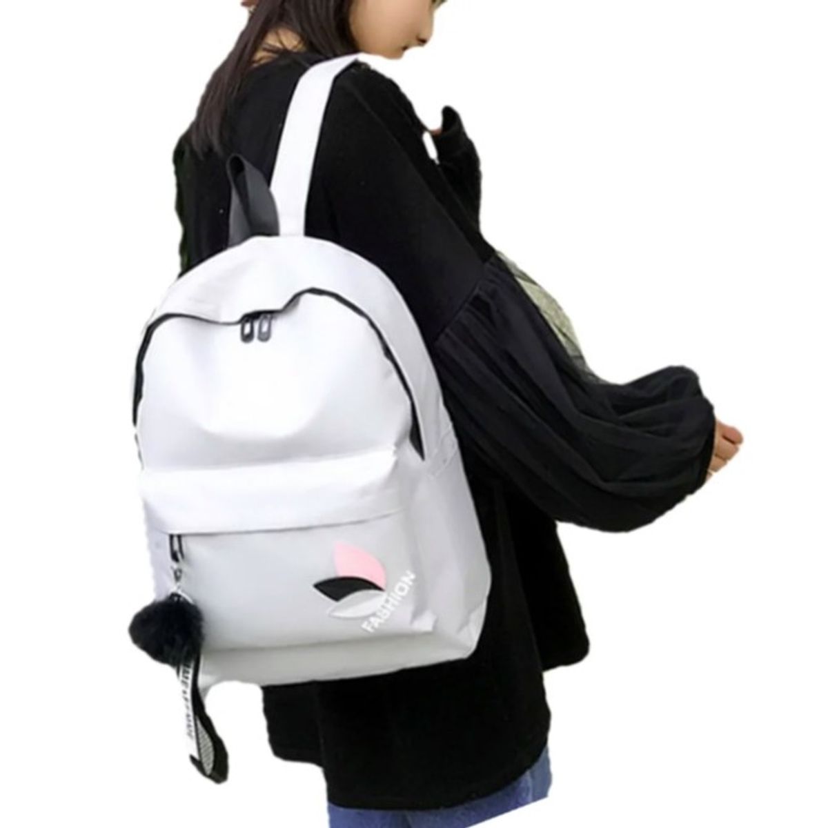 GENERICO - Mochila de lona Multiuso Basic