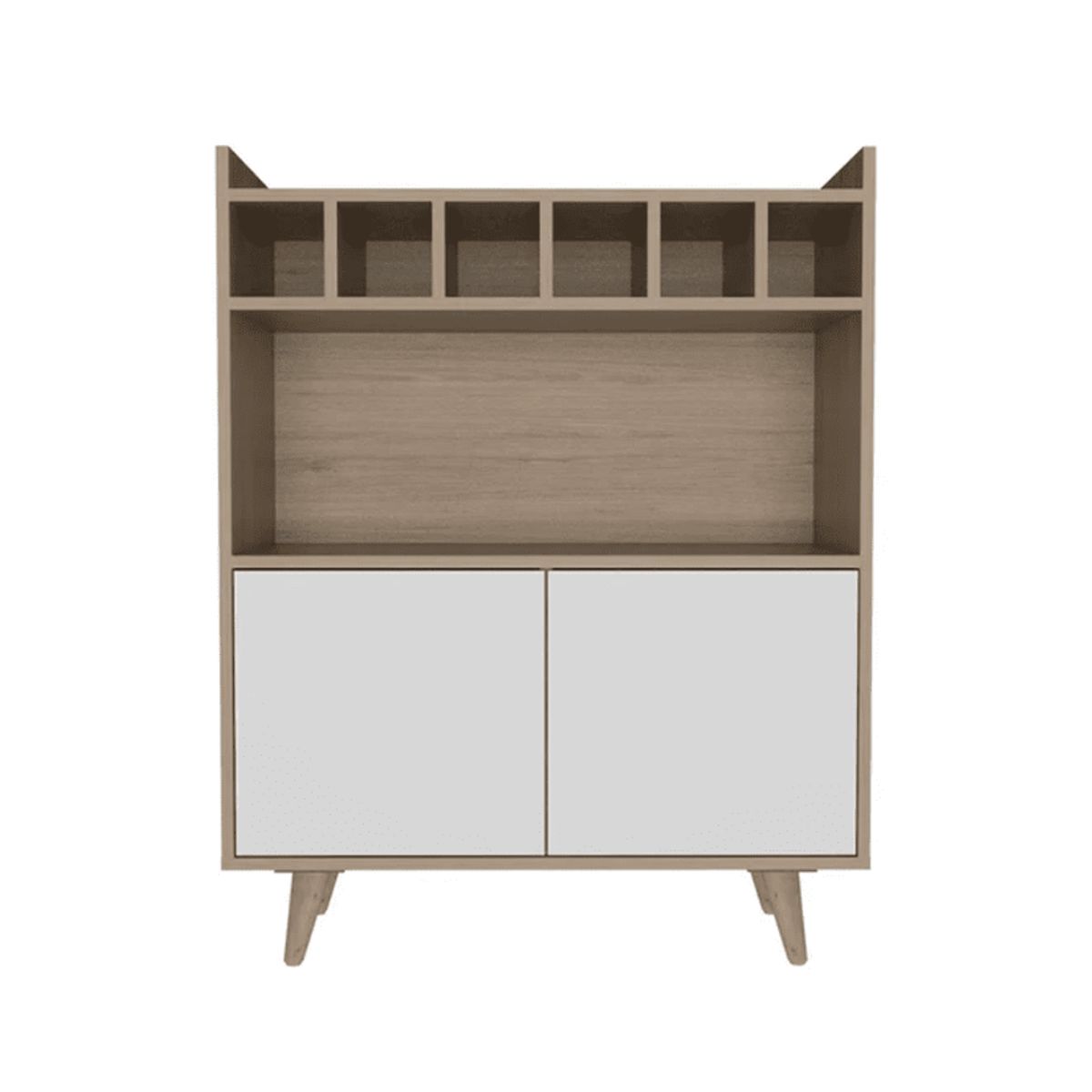 NACION MUEBLES - BAR ARAAN COLOR MADERA NM