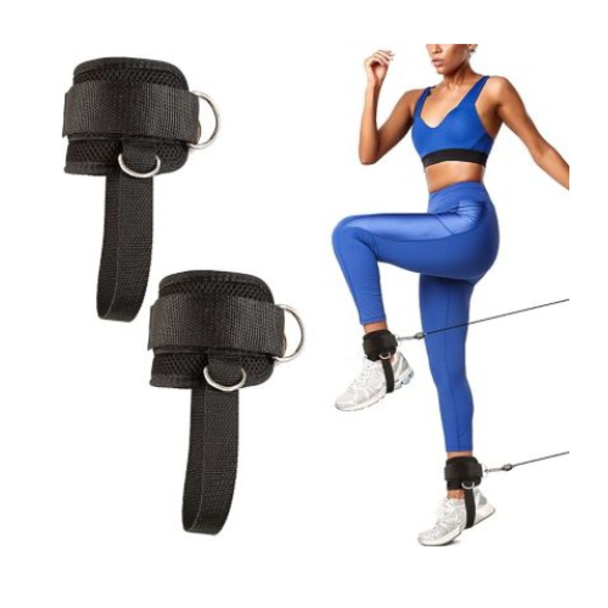 GENERICO - Correa De Tobillo De Fitness Para Cables De La Máquina