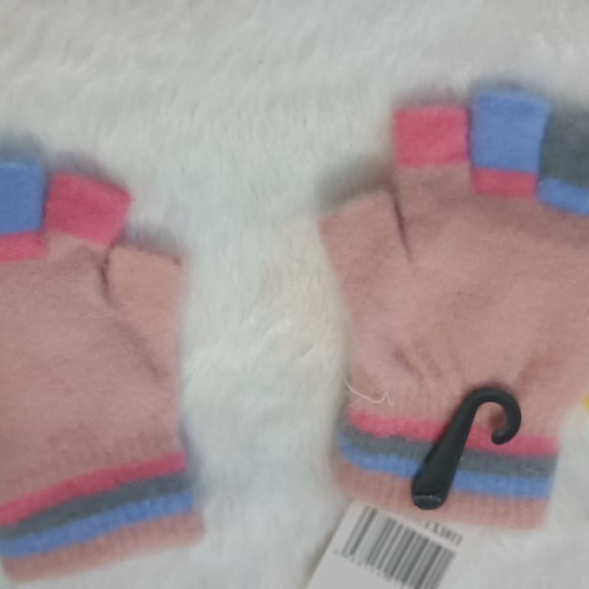 GENERICO - Guantes De Peluche De Dibujos Animados Para Niñas Sin Dedos