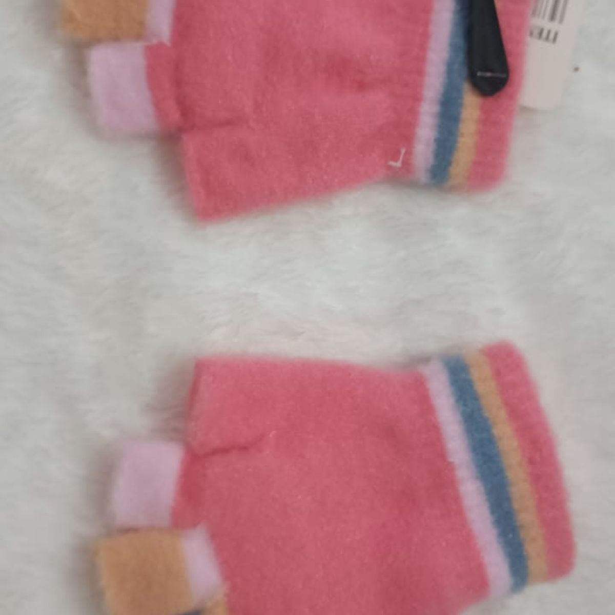 GENERICO - Guantes De Peluche De Dibujos Animados Para Niñas Sin Dedos