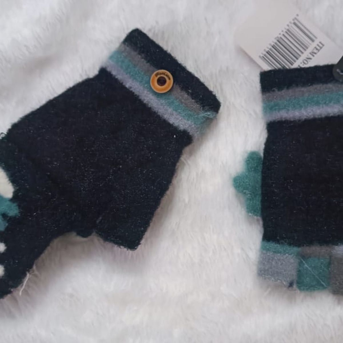 GENERICO - Guantes De Peluche De Dibujos Animados Para Niños Sin Dedos