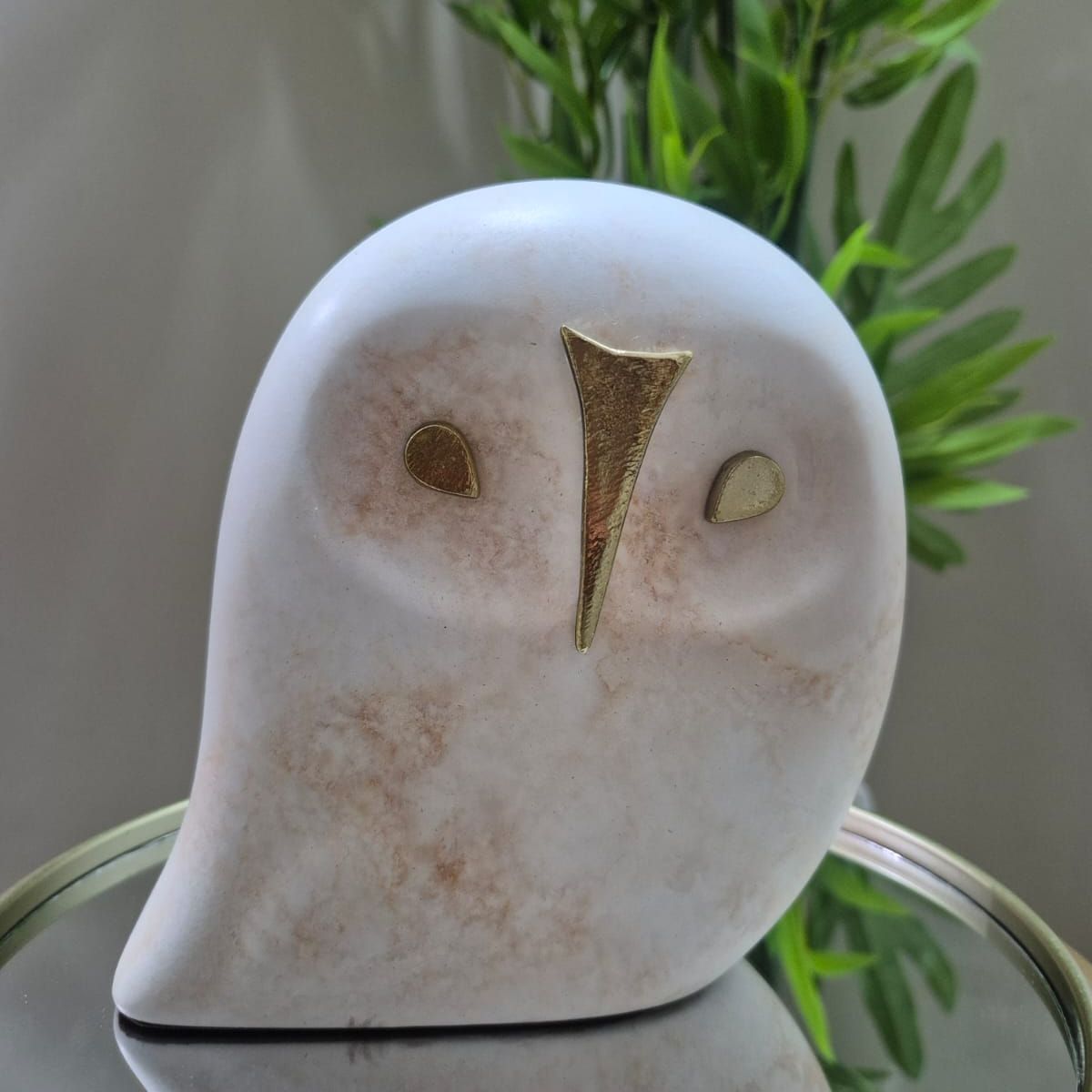 GENERICO - Adorno Búhos Ébano 16x7x16 cm