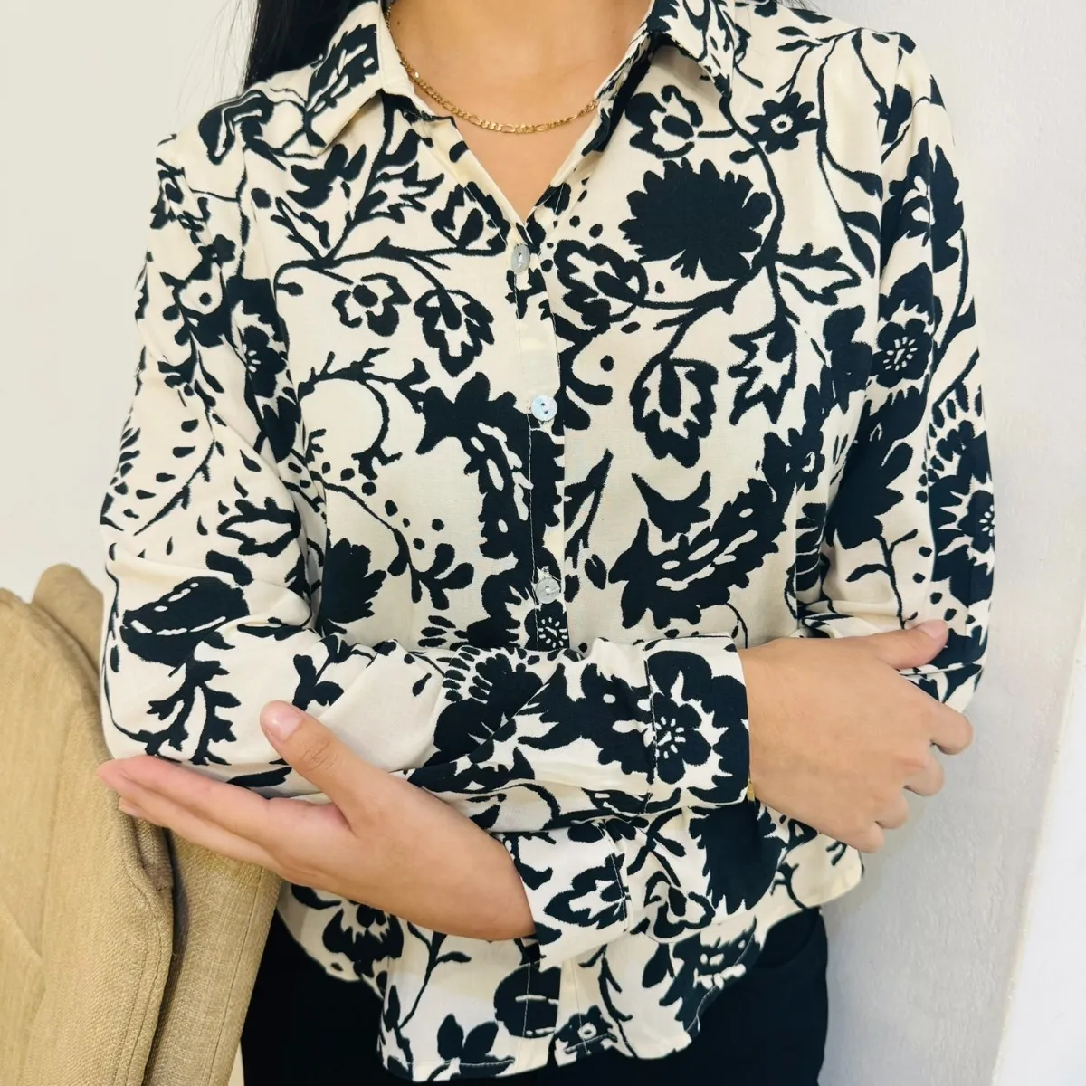 GENERICO - BLUSA PARA DAMA DISEÑO FLORES