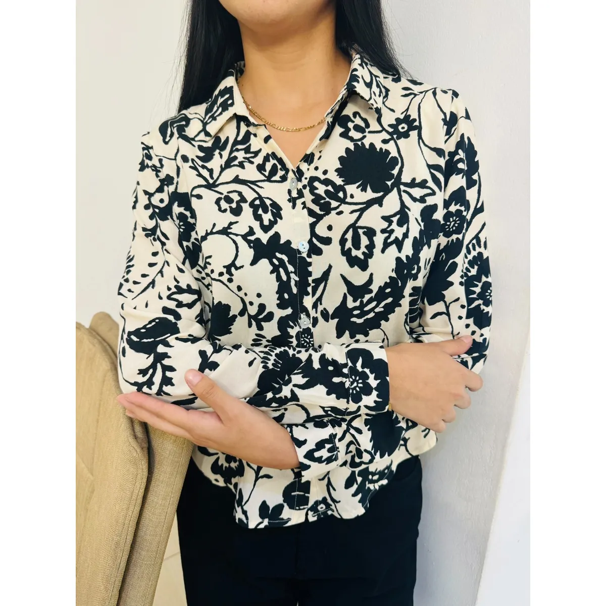 GENERICO - BLUSA PARA DAMA DISEÑO FLORES