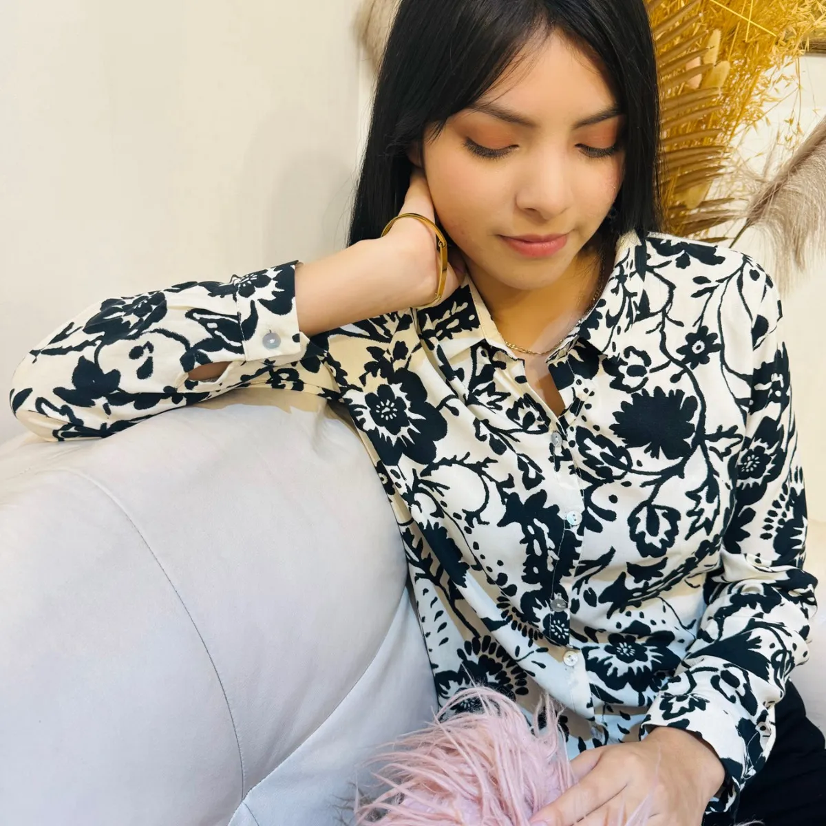 GENERICO - BLUSA PARA DAMA DISEÑO FLORES