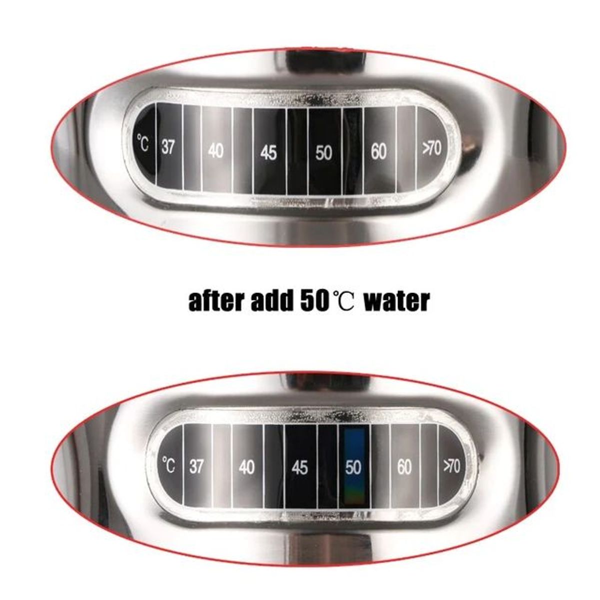 GENERICO - Jarra Latte 600ml con Termómetro