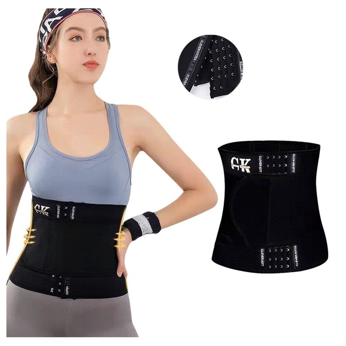 ZIMRAHYG - Faja Corset Moldeadora De Cintura Post-parto Gimnasio