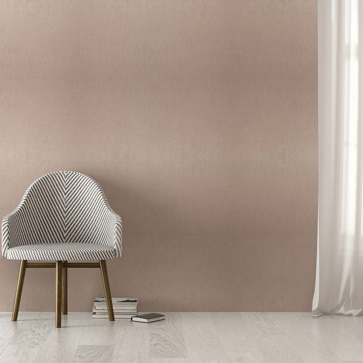 MULTITOP - Papel Tapiz Secret Garden Molten 052X10 Mts Rose Gold