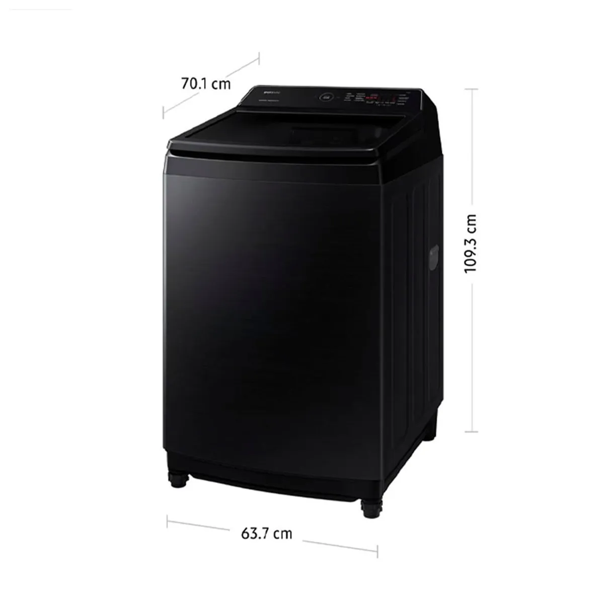 SAMSUNG - Lavadora SAMSUNG Carga Superior 19Kg WA19CG6441BV