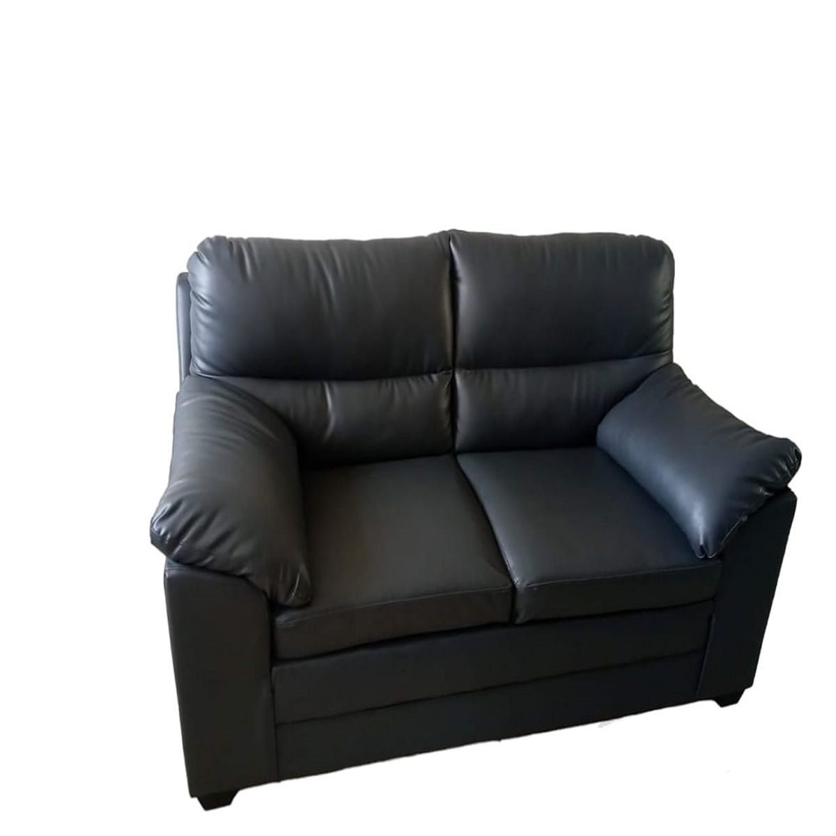 MOBILIARI - MP Oulet Sofá 2 asientos Aranxa Ultracuero - Negro