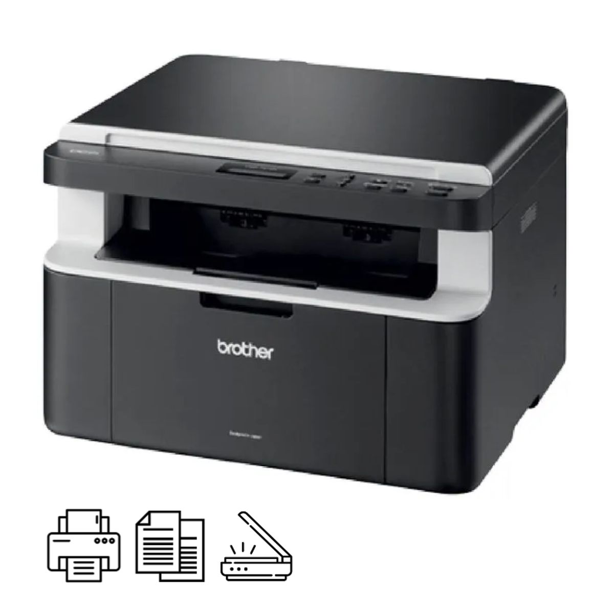 BROTHER - IMPRESORA BROTHER LASER DCP-1602 MULTIFUNCIONAL MONOCROMATICO