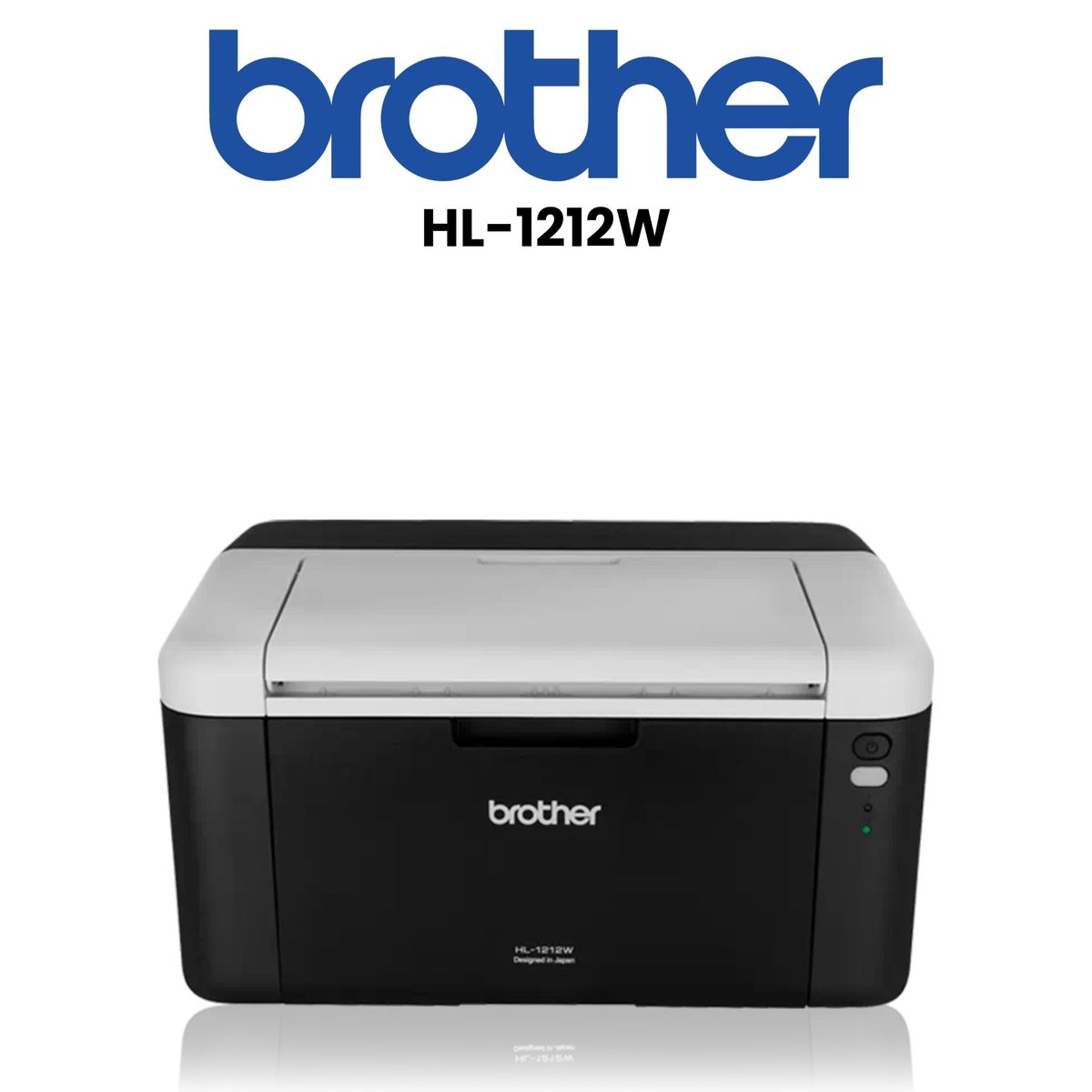 BROTHER - IMPRESORA LASER MONOCROMATICA BROTHER HL - 1212W USB  WIFI