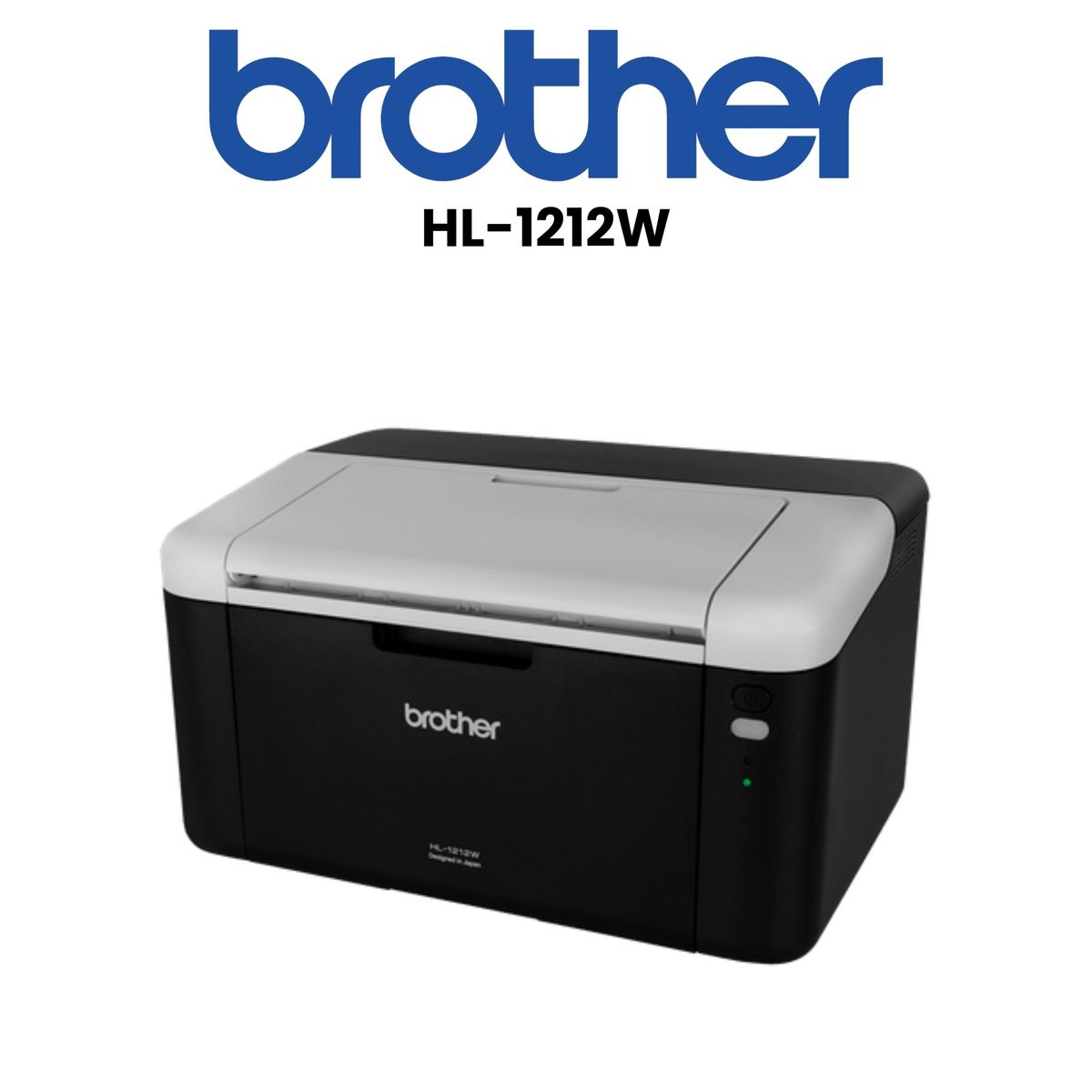 BROTHER - IMPRESORA LASER MONOCROMATICA BROTHER HL - 1212W USB  WIFI