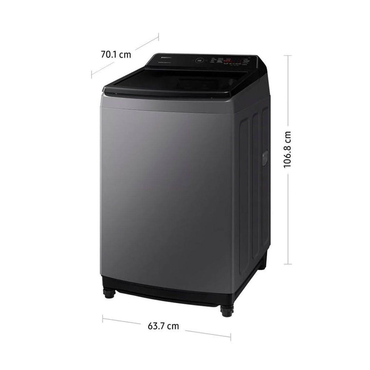 SAMSUNG - Lavadora SAMSUNG Carga Superior 16Kg WA16CG6441BD