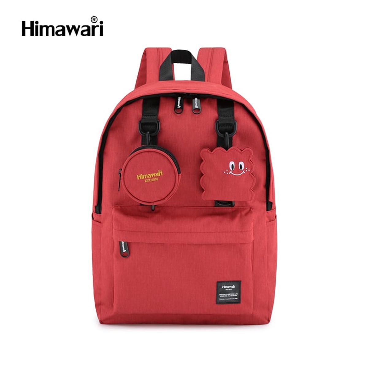 HIMAWARI - Himawari - Mochila Bandolera ajustable H422-8 - Rojo