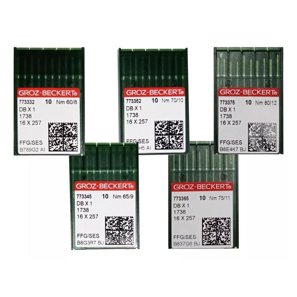 GENERICO - Agujas Groz-beckert Máq Recta Cabo Delgado Punta De Bola Ffg