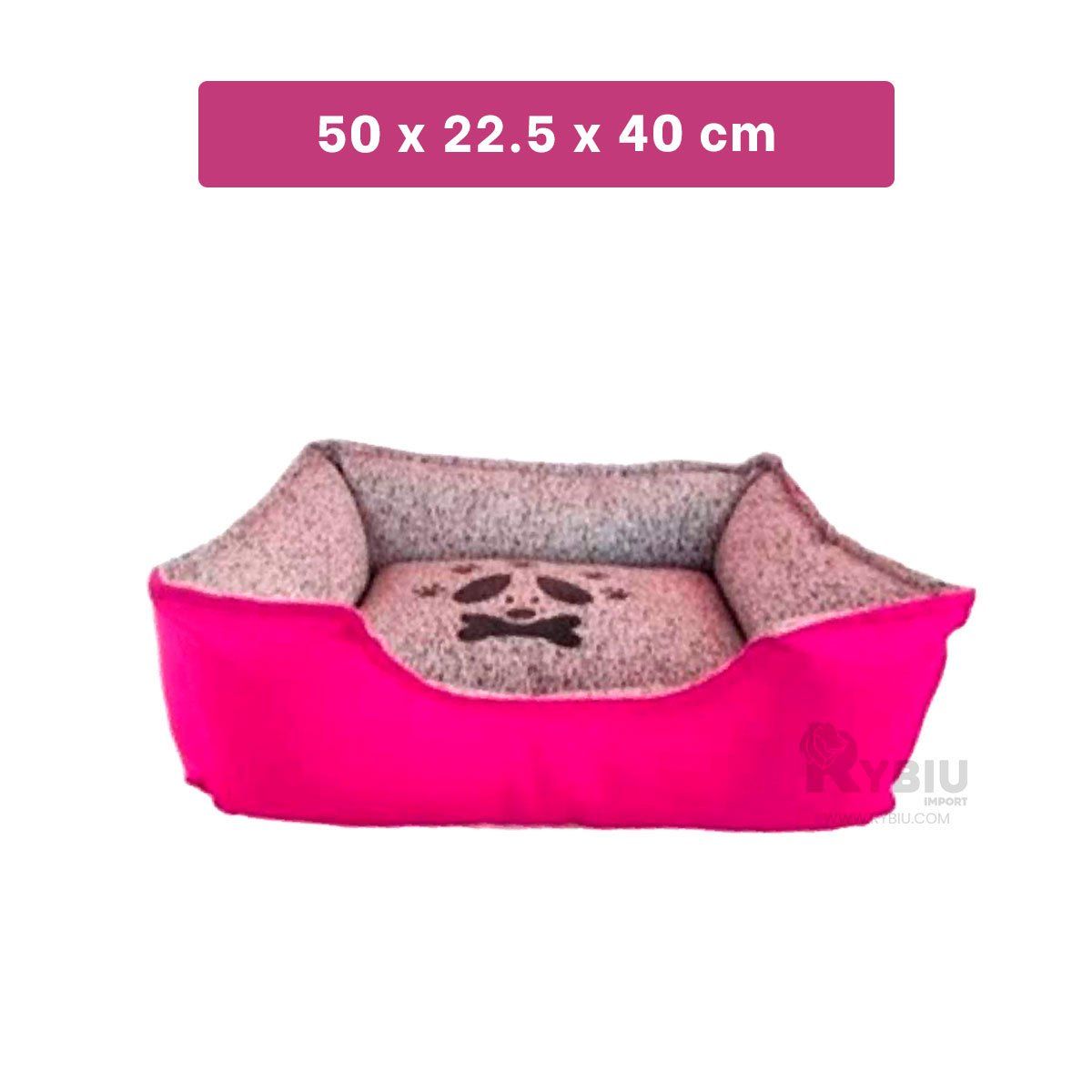 GENERICO - Cojin Transportable para Perros S de Fucsia Y+Gift Stickers