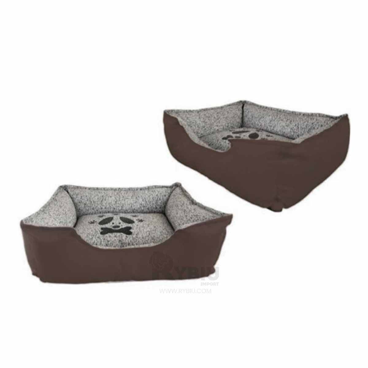 GENERICO - Cojin Transportable para Perros Color Marron Y+Gift Stickers