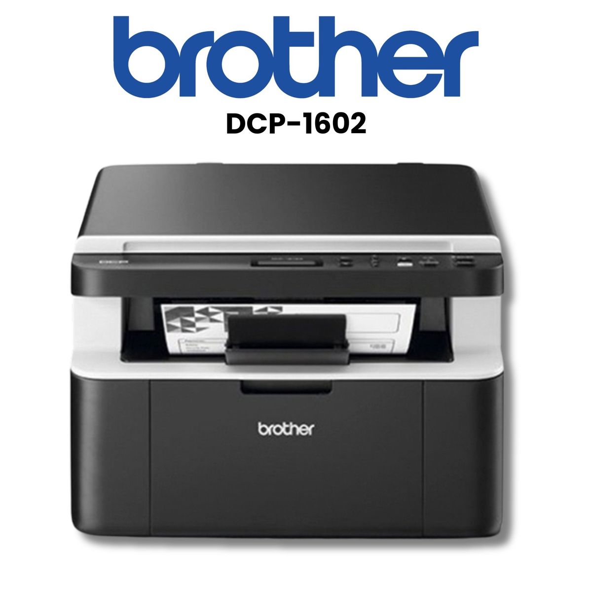 BROTHER - IMPRESORA LÁSER MULTIFUNCIONAL BROTHER MONOCROMÁTICO DCP-1602