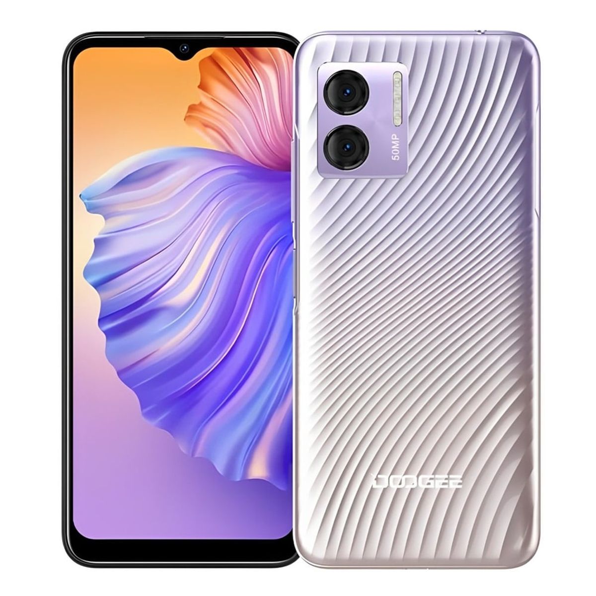 DOOGEE - Doogee N50 128GB 8GB Rosado.