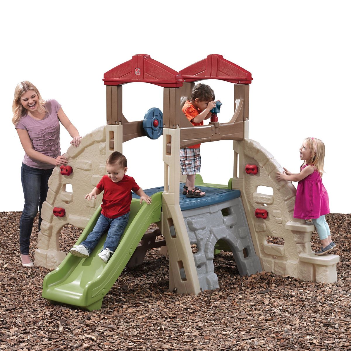 STEP 2 - Juego Escalador y Resbaladera Alpino STEP2 para niños