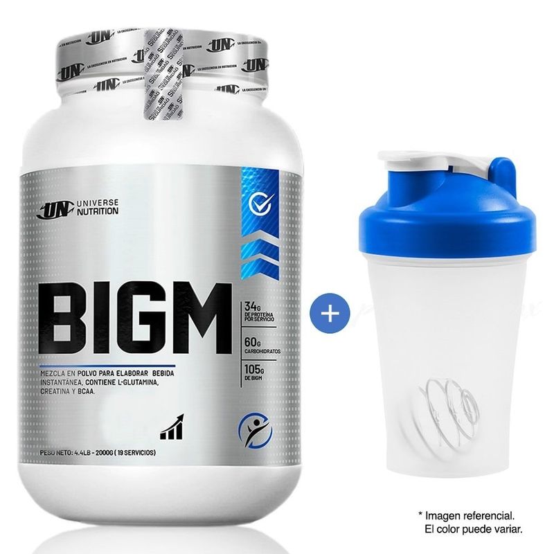 UNIVERSE NUTRITION - Proteína Universe Nutrition Bigm 2 Kg Chocolate + Shaker