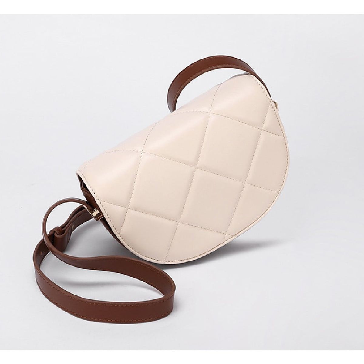 SIIHENRRY - Siihenrry - Bolso de Cuero Vegano Mate DJB-111-WT Blanco