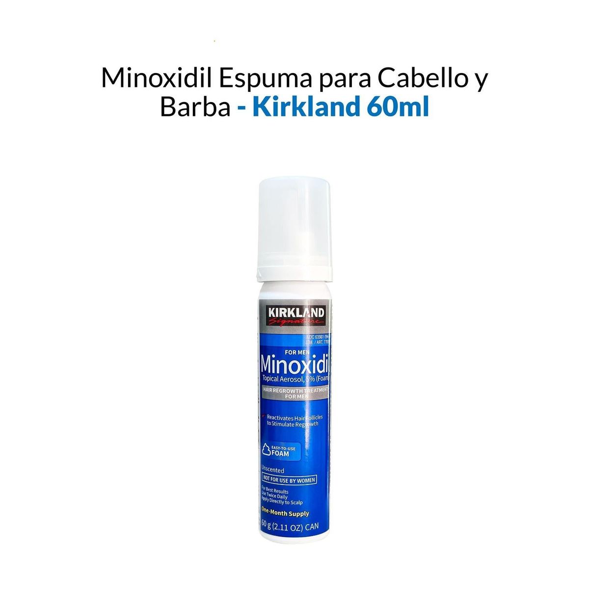 KIRKLAND - Minoxidil Espuma Kirkland 60ml