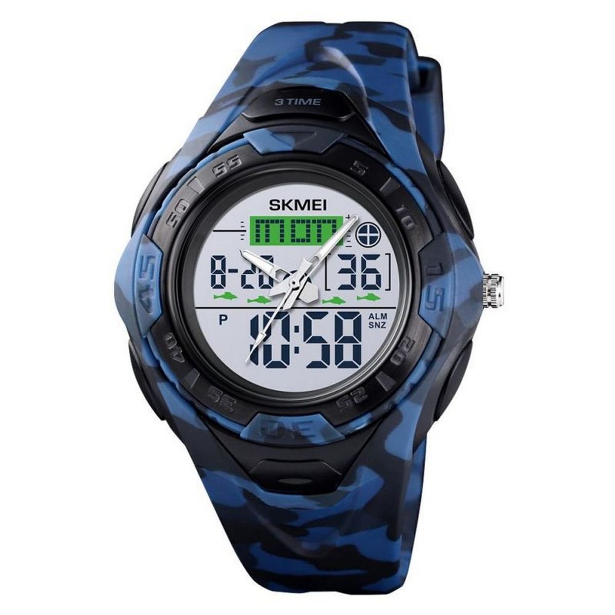 SKMEI - Skmei - Reloj 1539CMDKBU Digital para Hombre
