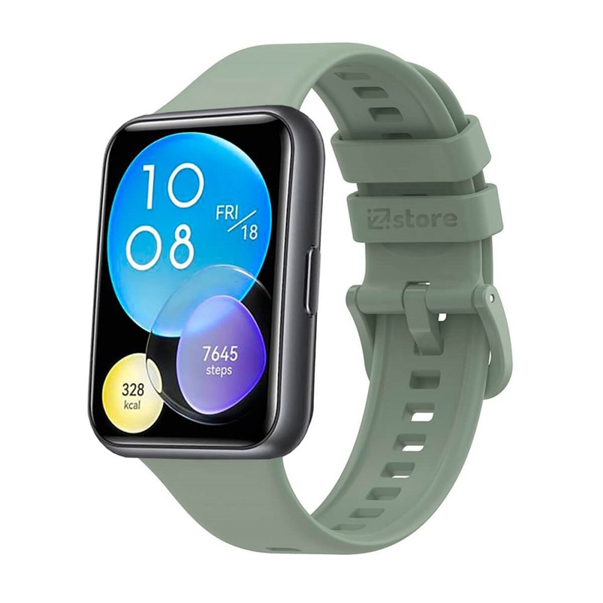 GENERICO - CORREA SILICONA PARA HUAWEI WATCH FIT 2 - VERDE