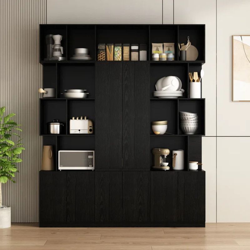TU MESITA - Alacena Organizador de Cocina Sayuri color Negro TU MESITA