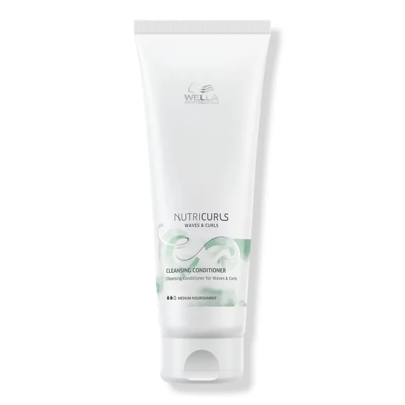 WELLA - WELLA NUTRICURLS – Cleansing Conditioner 250 ml, para ondas y rizos
