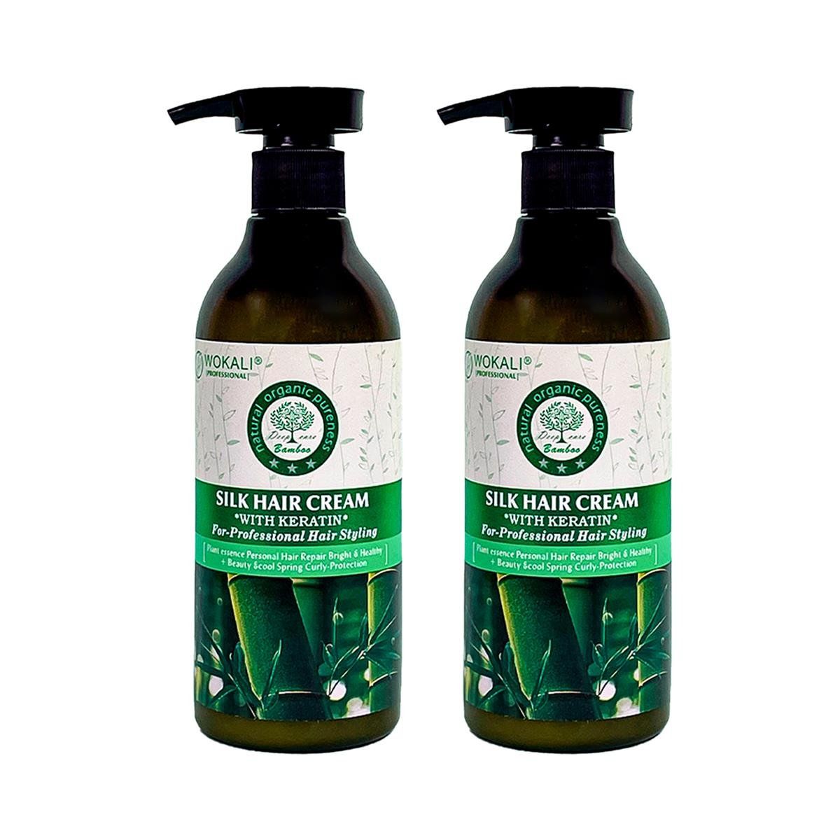 WOKALI - Crema De Bamboo Wokali 300ml 2 Unidades