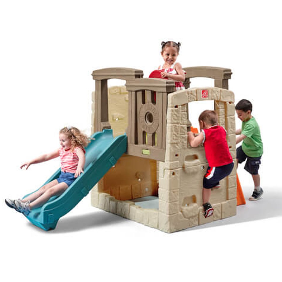 STEP 2 - Juego Muro Escalador y Resbaladera STEP2 para niños