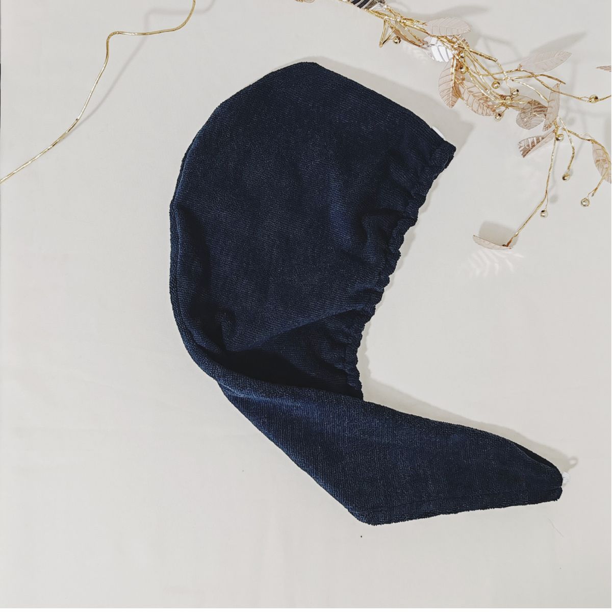 GENERICO - Toalla Turbante de Microfibra - Color Negro