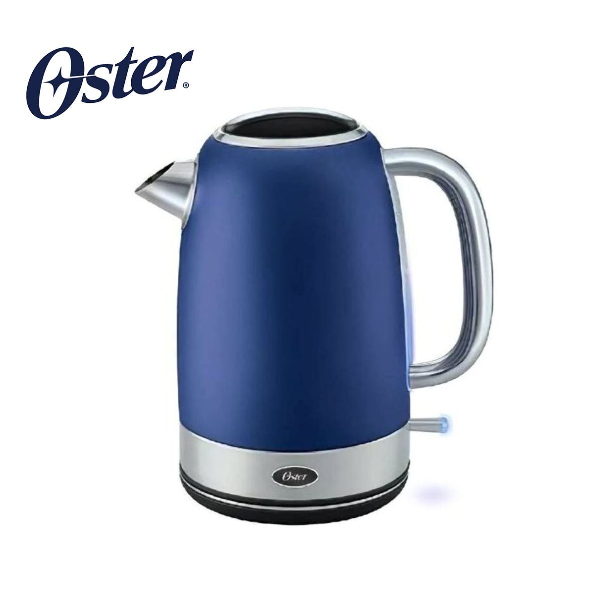 OSTER - Hervidor Eléctrico Oster de 1.7 Lt. Acero Inoxidable Azul
