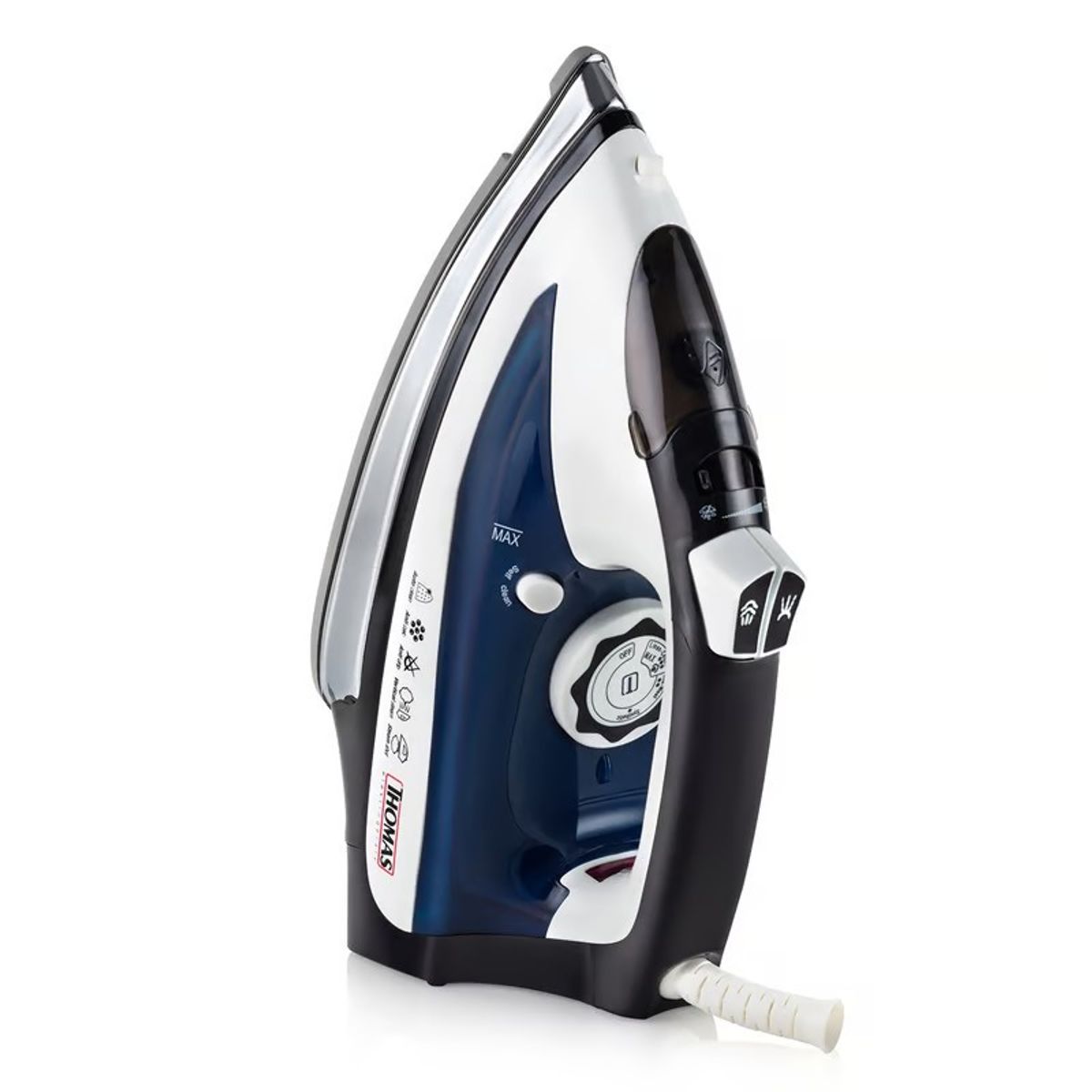 THOMAS - Plancha a vapor  Thomas TH-7170 Cerámica