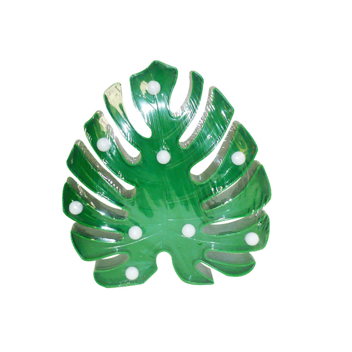 GENERICO - Lámpara Decorativa Led Mesa // Forma de HOJA  // 2 unidades