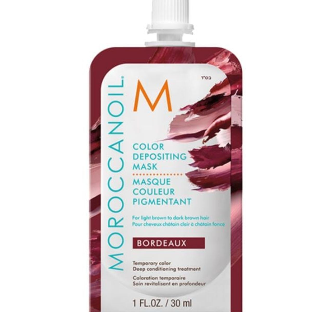 MOROCCANOIL - Mascarilla Deposita Color Mini - Borgoña 30ml Moroccanoil