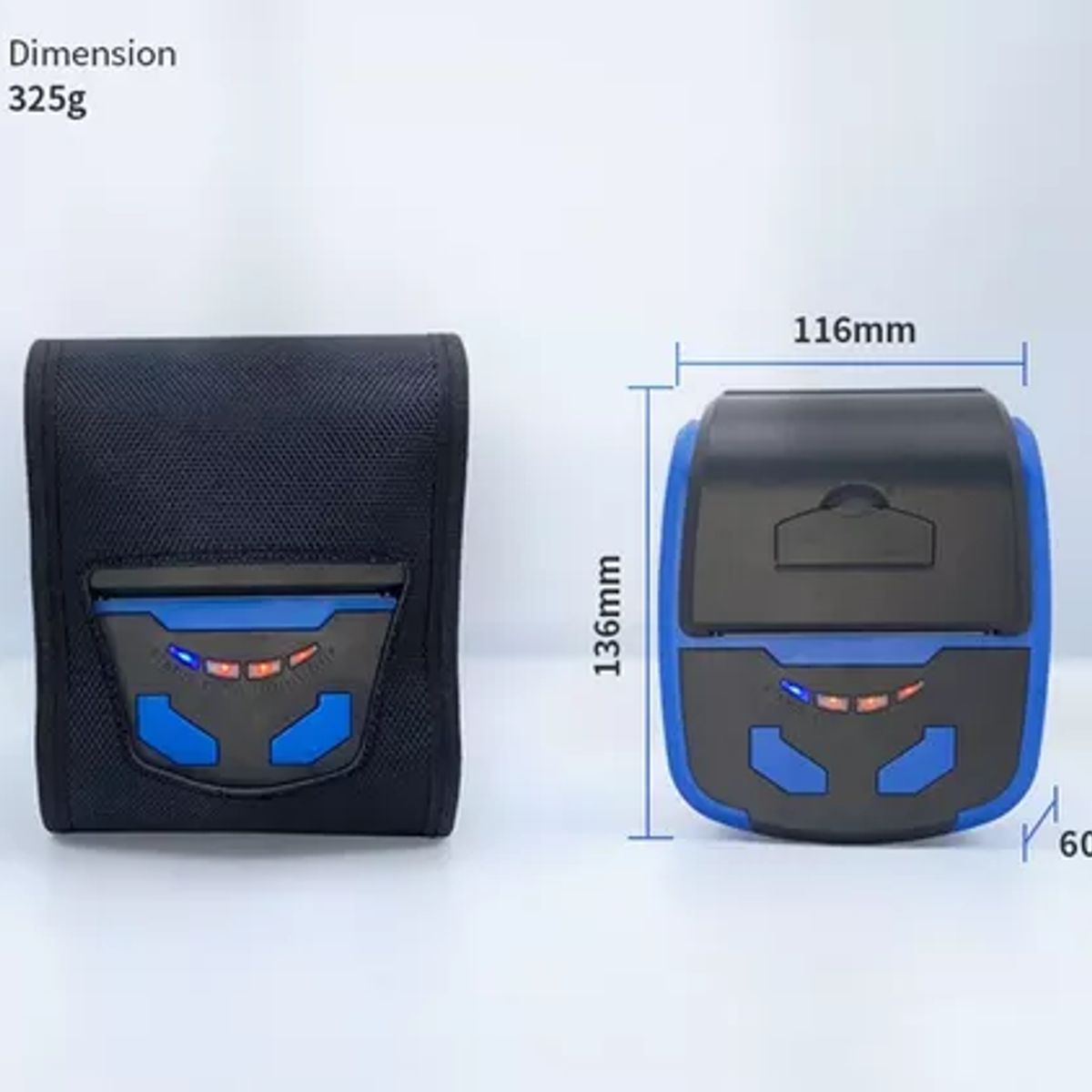 XPRINTER - Impresora portátil térmica con bateria de tickets 80mm USB Bluetooth P810 Xprinter